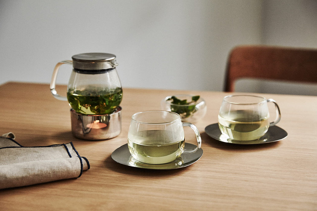Kinto Unitea 460Ml One-Touch Teapot - Authentic Japanese Design-Kiichin - The #1 Place for Japanese Goods in Your Hand!