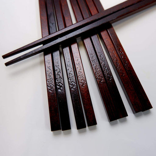Dohichu Japan Kiso Hinoki Chopsticks Set - 5 Lacquered Pieces-Kiichin - The #1 Place for Japanese Goods in Your Hand!