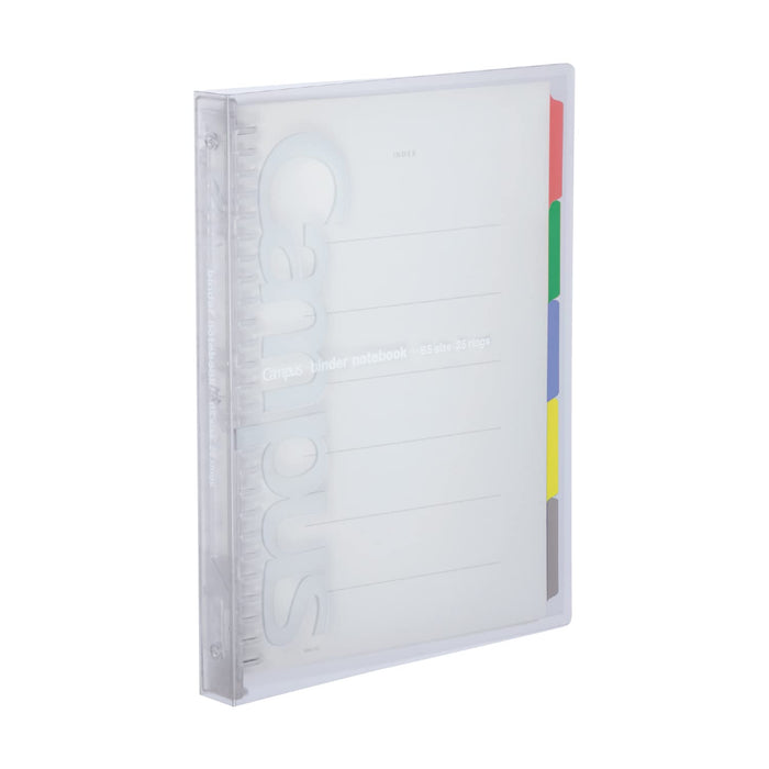 Kokuyo B5 26-Hole Binder - Holds 100 Sheets, Transparent Slide-Kiichin - The #1 Place for Japanese Goods in Your Hand!