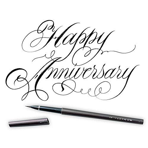 Kuretake DP150-8B Tabletop Brush No. 8 - Japanese Fountain Pen-Kiichin - The #1 Place for Japanese Goods in Your Hand!