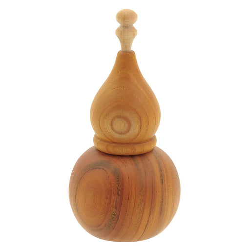 La Luz Large Wooden Gourd Shichimi Cruet - Natural-Kiichin - The #1 Place for Japanese Goods in Your Hand!
