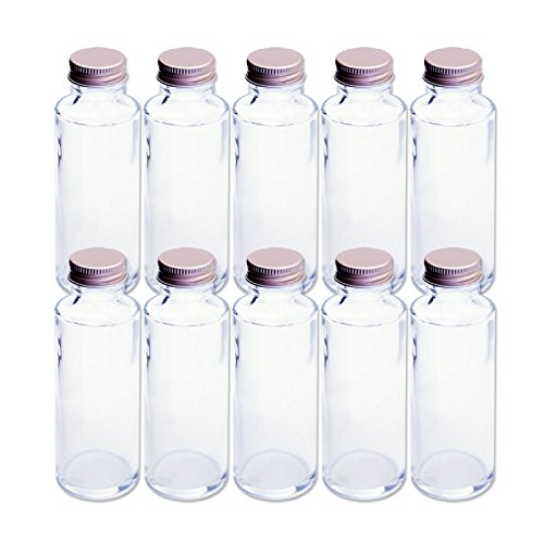 Rhyme Japan Herbarium Glass Bottle Set - 10 Bottles, 100Cc Capacity-Kiichin - The #1 Place for Japanese Goods in Your Hand!