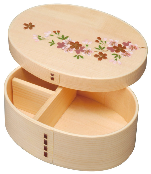 Ruozhao Magewappa Japan Single Tier Lunch Box - Sakura Design-Kiichin - The #1 Place for Japanese Goods in Your Hand!