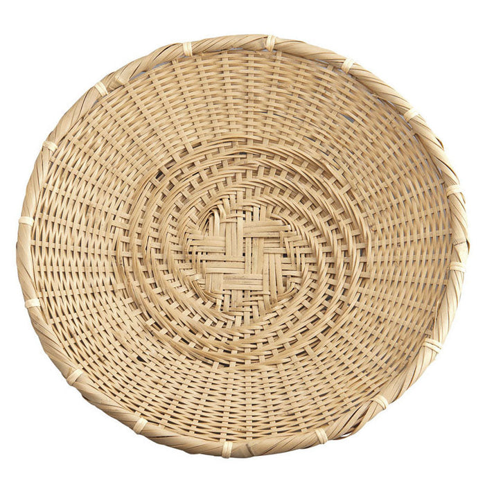 18cm Manyo Soba Bamboo Colander - Efficient Kitchen Tool for Straining-Kiichin - The #1 Place for Japanese Goods in Your Hand!