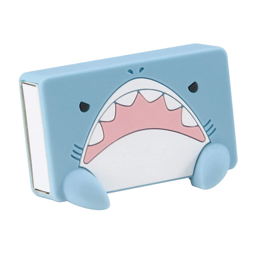 Max Stapler with Silicone Cover Case - Japan Shark No.10-1M Sh Light Blue-Kiichin - The #1 Place for Japanese Goods in Your Hand!