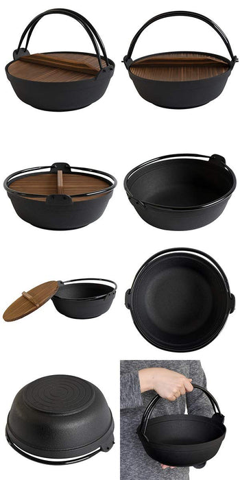 Ask Trading Nambu Tekki Irori Nabe 9 Sun Hearth Pot 270Mm Japan IH Compatible-Kiichin - The #1 Place for Japanese Goods in Your Hand!