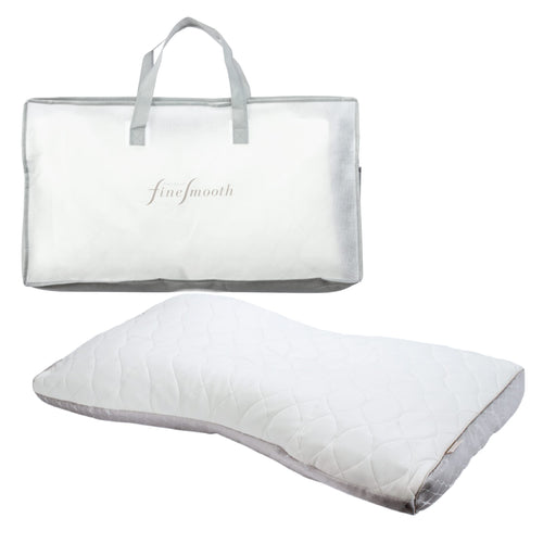 Nishikawa Fine Smooth Pillow - Innovative 3D Design Eases Neck & Shoulder Strain-Kiichin - The #1 Place for Japanese Goods in Your Hand!