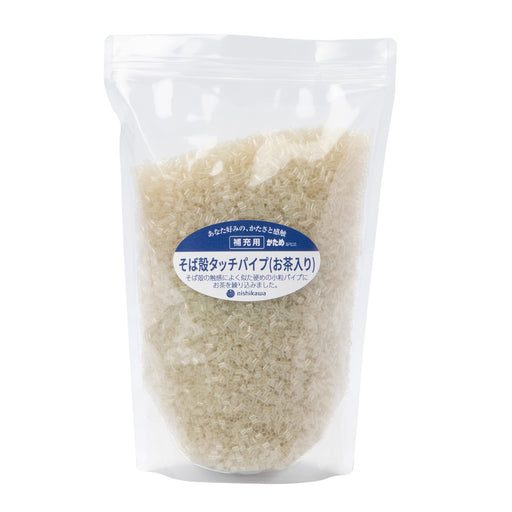 Nishikawa Japan Pipe Pillow Refill Pack - 240G Buckwheat Hull, Fine Smooth White-Kiichin - The #1 Place for Japanese Goods in Your Hand!