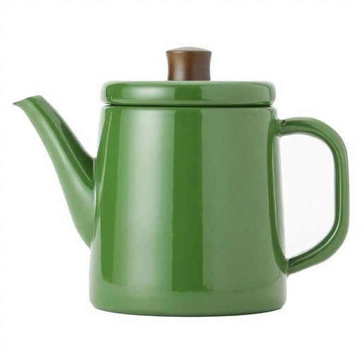 Premium 1.5L Green Enamel Kettle by Noda Horo - Enhance Your Kitchen Experience-Kiichin - The #1 Place for Japanese Goods in Your Hand!