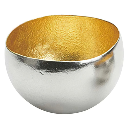 Handcrafted Gold Swing Cold Sake Cup by Nousaku - 130ml-Kiichin - The #1 Place for Japanese Goods in Your Hand!