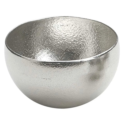 Handcrafted Swing Cold Sake Cup 130ml - Silver by Nousaku-Kiichin - The #1 Place for Japanese Goods in Your Hand!