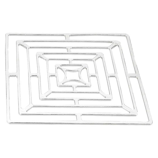 Hand-Crafted Tinware Folding Basket - Square 200x200mm by Nousaku Kago-Kiichin - The #1 Place for Japanese Goods in Your Hand!