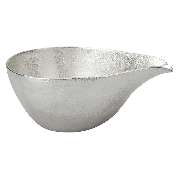 Premium 280ml Silver Tinware Sake Server by Nousaku-Kiichin - The #1 Place for Japanese Goods in Your Hand!