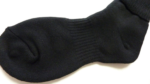 Olive Sara Men's Black Fluffy Thick Socks - Made In Japan-Kiichin - The #1 Place for Japanese Goods in Your Hand!