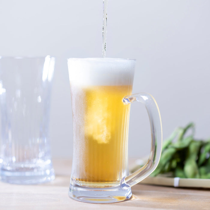 Premium Tritan Beer Mug 400ml - Durable & Stylish Drinkware for Beer Enthusiasts-Kiichin - The #1 Place for Japanese Goods in Your Hand!