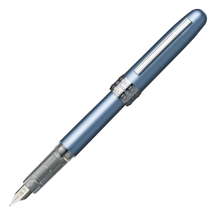 Platinum Fountain Pen Plaisir Frosty Blue Pgb-1000B#57-2 - Made in Japan-Kiichin - The #1 Place for Japanese Goods in Your Hand!