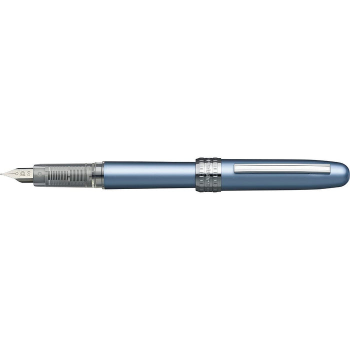 Platinum Fountain Pen Plaisir Frosty Blue Pgb-1000B#57-2 - Made in Japan-Kiichin - The #1 Place for Japanese Goods in Your Hand!
