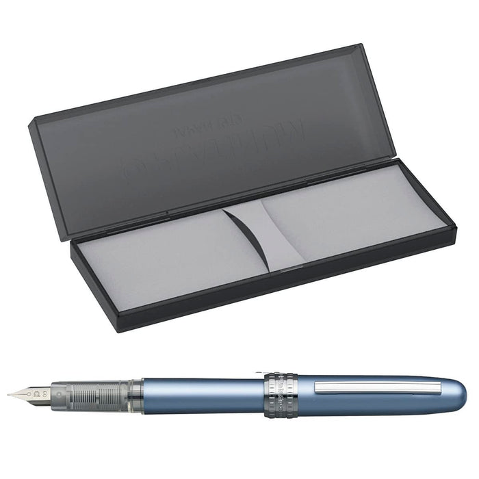 Platinum Fountain Pen Plaisir Frosty Blue Pgb-1000B#57-2 - Made in Japan-Kiichin - The #1 Place for Japanese Goods in Your Hand!