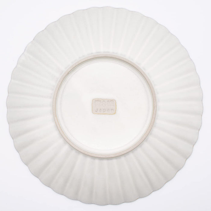 Hana Plate Seto Ware 23cm Ginkaku Aito Japan-Kiichin - The #1 Place for Japanese Goods in Your Hand!