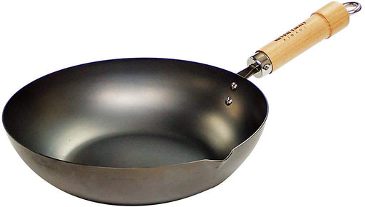 Riverlight 28Cm Iron Wok Pan for IH Japan Cooking-Kiichin - The #1 Place for Japanese Goods in Your Hand!