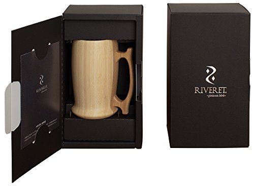Riveret 500Ml White Beer Mug - Dishwasher Safe-Kiichin - The #1 Place for Japanese Goods in Your Hand!
