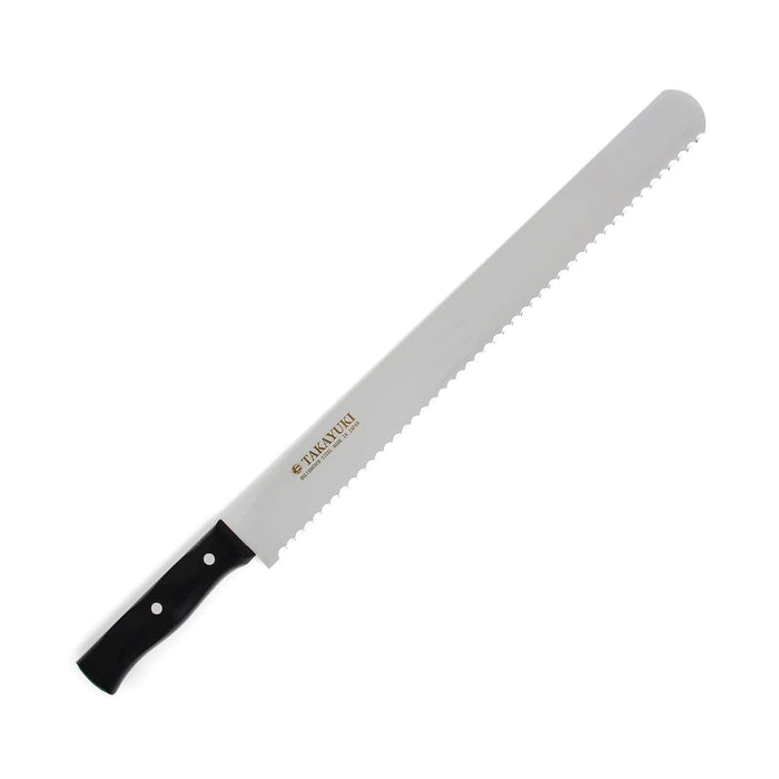 Sakai Takayuki 330mm Serrated Castella Cake Knife - Perfect for Effortless Slicing-Kiichin - The #1 Place for Japanese Goods in Your Hand!