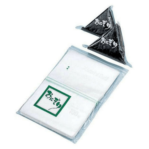 Seinichi Onigiri Wrapper - Disposable Take-Out (100 Pcs)-Kiichin - The #1 Place for Japanese Goods in Your Hand!