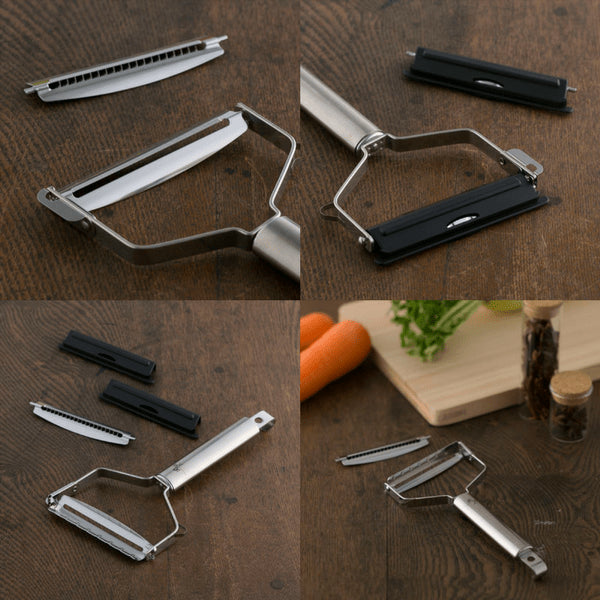 Enhance Your Kitchen Experience with the Japan Seki Magoroku Extra Wide 2-Way Peeler-Kiichin - The #1 Place for Japanese Goods in Your Hand!