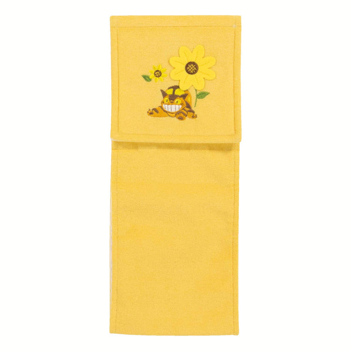 Senko Totoro Flower Bus Stop Paper Holder Cover - Yellow Cat Ghibli Japan 66797-Kiichin - The #1 Place for Japanese Goods in Your Hand!