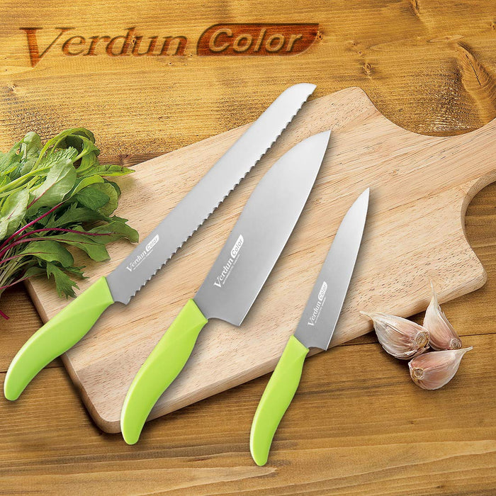 Shimomura Kougyou Japan Verdun Bread Slicer Knife 220mm VCN-07G Niigata Tsubame-Sanjo-Kiichin - The #1 Place for Japanese Goods in Your Hand!