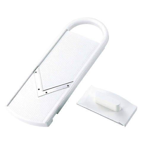 Shimomura V-Shaped Stainless Steel Vegetable Slicer - Effortlessly Slice Veggies-Kiichin - The #1 Place for Japanese Goods in Your Hand!