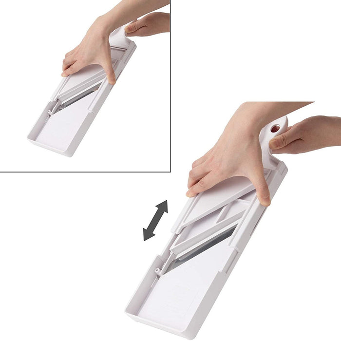 Shimomura Stainless Steel Veggie Cutter - Efficient Kitchen Tool-Kiichin - The #1 Place for Japanese Goods in Your Hand!