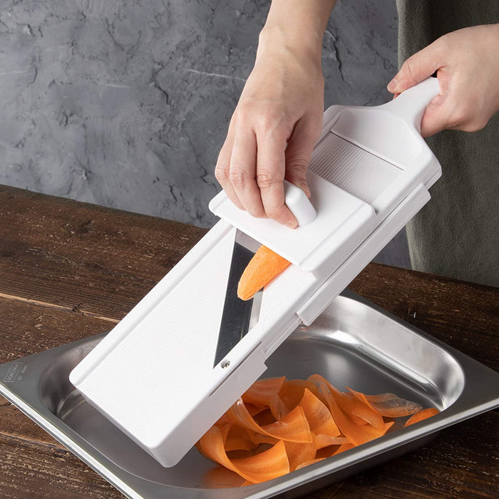 Shimomura Stainless Steel Veggie Cutter - Efficient Kitchen Tool-Kiichin - The #1 Place for Japanese Goods in Your Hand!