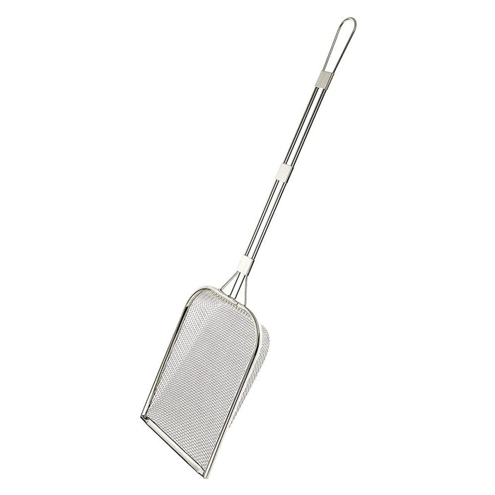 Shinetsu Works Square Stainless Steel Oil Strainer - Large Size, Made In Japan-Kiichin - The #1 Place for Japanese Goods in Your Hand!