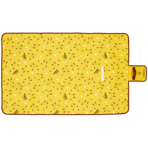 Skater Pikachu Face Soft Leisure Sheet M 90X141Cm - Japan's SVS15-A-Kiichin - The #1 Place for Japanese Goods in Your Hand!