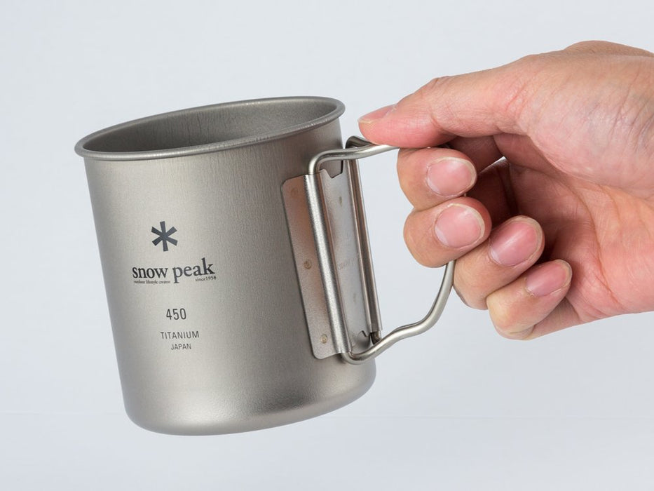 Snow Peak Japan Titanium Mug 450Ml Mg-143 Shera Cup-Kiichin - The #1 Place for Japanese Goods in Your Hand!