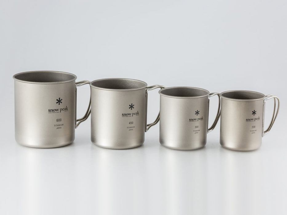 Snow Peak Japan Titanium Mug 450Ml Mg-143 Shera Cup-Kiichin - The #1 Place for Japanese Goods in Your Hand!