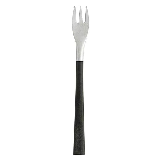 Nihon Yoshokki Japan Sori Yanagi Black Handle Pastry Fork - 12.7Cm-Kiichin - The #1 Place for Japanese Goods in Your Hand!
