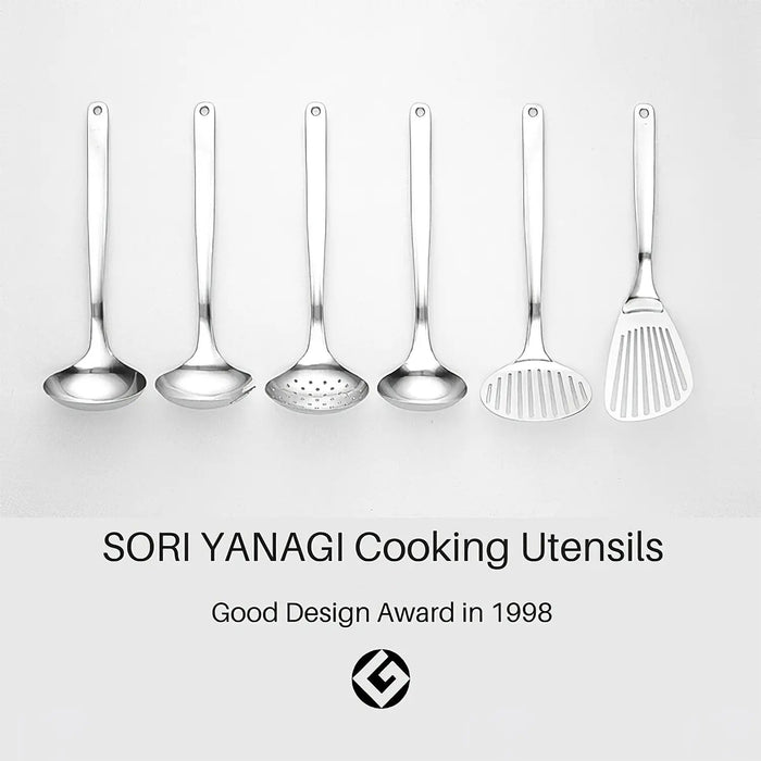 Sori Yanagi Small Stainless Steel Ladle - Premium Quality Kitchen Utensil-Kiichin - The #1 Place for Japanese Goods in Your Hand!