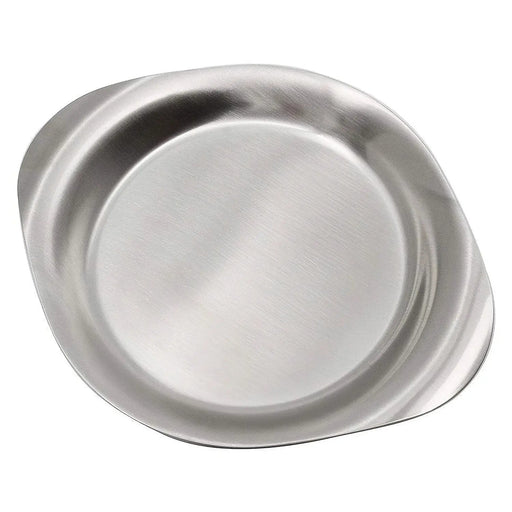Sori Yanagi 32cm Stainless Steel Serving Platter - Premium Quality for Elegant Presentation-Kiichin - The #1 Place for Japanese Goods in Your Hand!