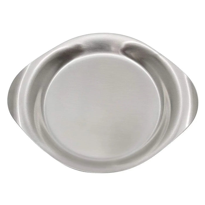 Sori Yanagi 32cm Stainless Steel Serving Platter - Premium Quality for Elegant Presentation-Kiichin - The #1 Place for Japanese Goods in Your Hand!