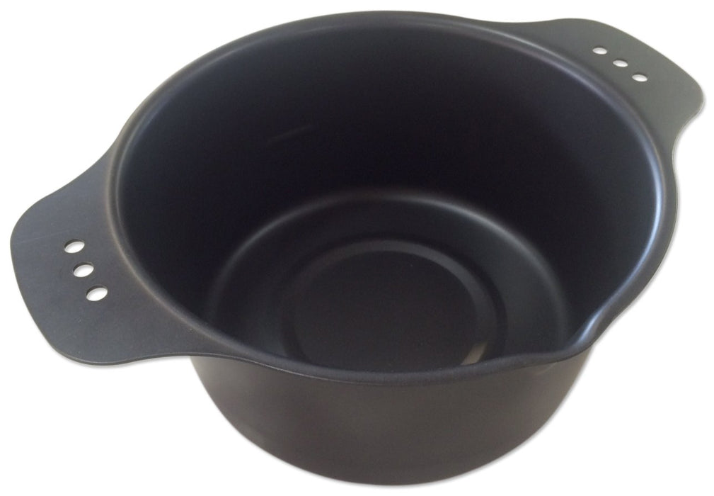 Sugiyama Metal Japan Tempura Pot - Compact and Stylish Gray Cookware-Kiichin - The #1 Place for Japanese Goods in Your Hand!