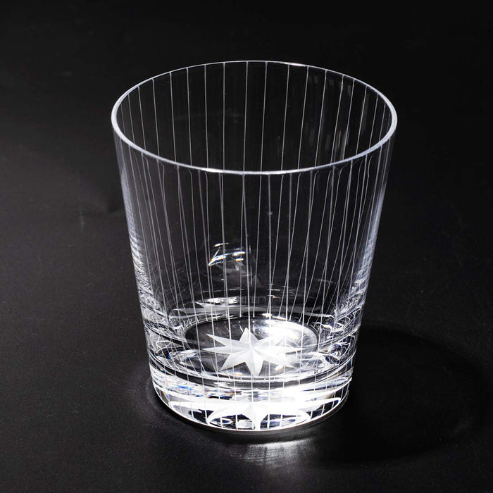 Taburō Koubou Edo Kiriko Tachistripe Glass Japan - Tb0036-40-Kiichin - The #1 Place for Japanese Goods in Your Hand!