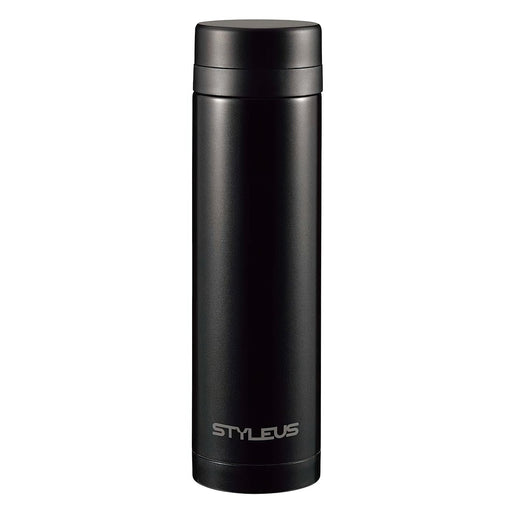 Tafuko Styleus Black Stainless Steel Water Bottle - 300ml-Kiichin - The #1 Place for Japanese Goods in Your Hand!