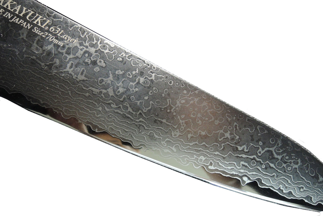 Takayuki Sakai Damascus 63 Layers Gyuto 270mm 14014-Kiichin - The #1 Place for Japanese Goods in Your Hand!
