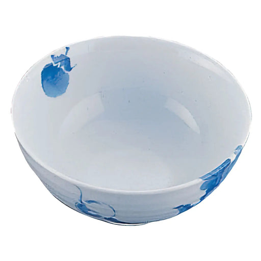 Mino Ware Porcelain Tempered Rice Bowl - 11.5cm Blue and White Design-Kiichin - The #1 Place for Japanese Goods in Your Hand!