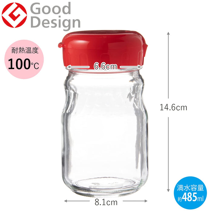 Toyo Sasaki Glass Fruit Liquor Bottle 485ml - Authentic Japanese Design-Kiichin - The #1 Place for Japanese Goods in Your Hand!