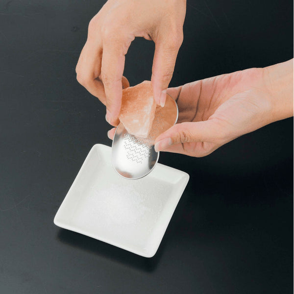 Tsuboe Japan Stainless Steel Rock Salt Fine Grater-Kiichin - The #1 Place for Japanese Goods in Your Hand!