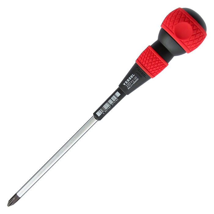 Vessel Japan Ball Grip Driver +2 X 150 220 - High-Quality Tool-Kiichin - The #1 Place for Japanese Goods in Your Hand!