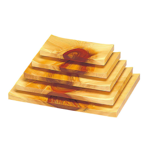 Yamacoh Hinoki Cypress Sushi Plate - Elegant Serving Dish for One-Kiichin - The #1 Place for Japanese Goods in Your Hand!